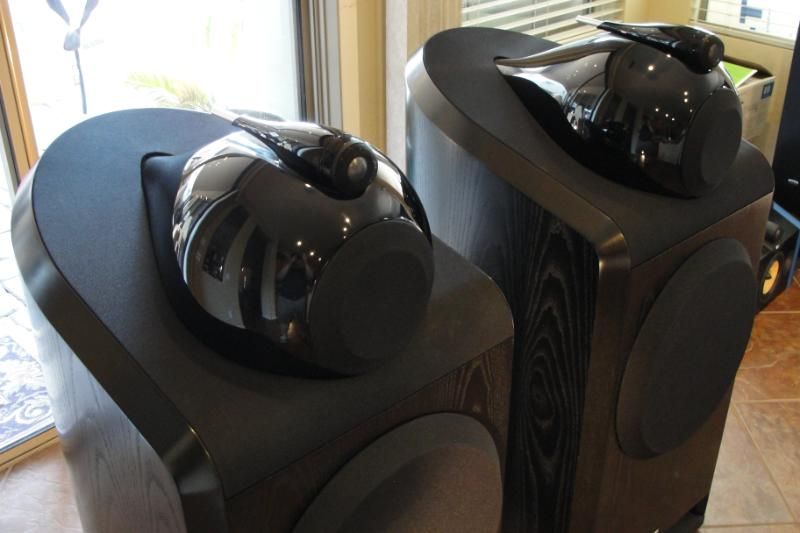 Nautilus 801 Speakers In Classic Black Ash In Min Condition  