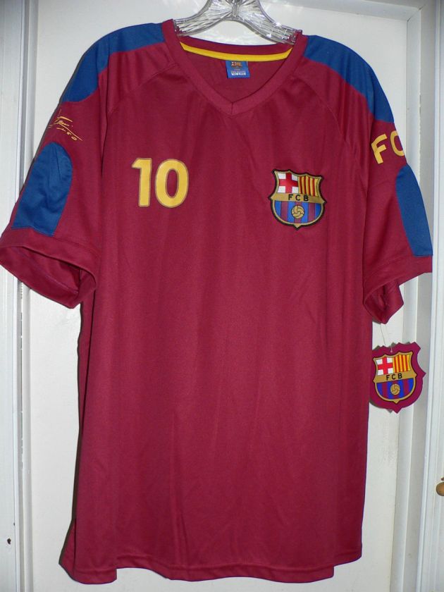 MESSI SIGNATURE #10 BARCELONA FOOTBALL CLUB SOCCER TEAM FCB OFFICIAL 