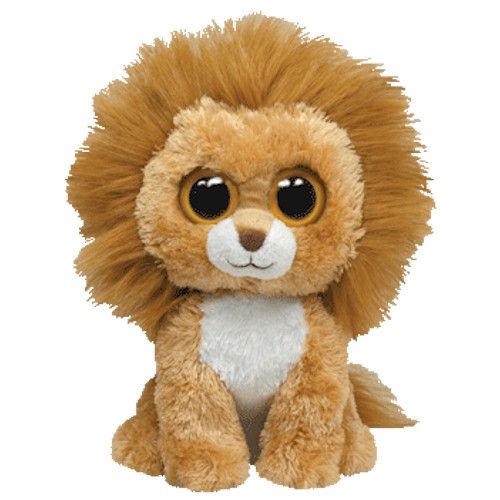 TY BEANIE BOOS KING THE LION BUDDY NEW S/H FREE  