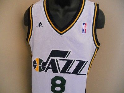 NEW Deron Williams Utah JAZZ XLarge XL Adidas Swingman Rev30 Sewn 