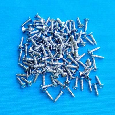 100 Pieces Pickguard Hardware Screws For Guitar Bass 3mm Diameter 12mm 