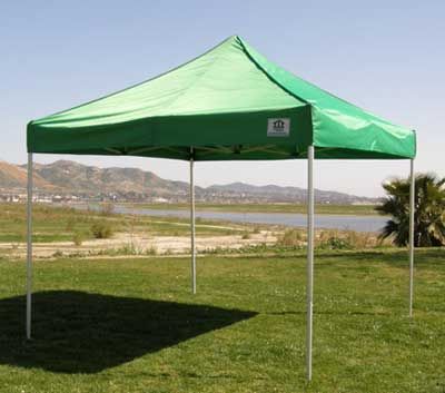 New Ez Pop Up Canopy 10 x 10 Shelter Fair Tent Green  