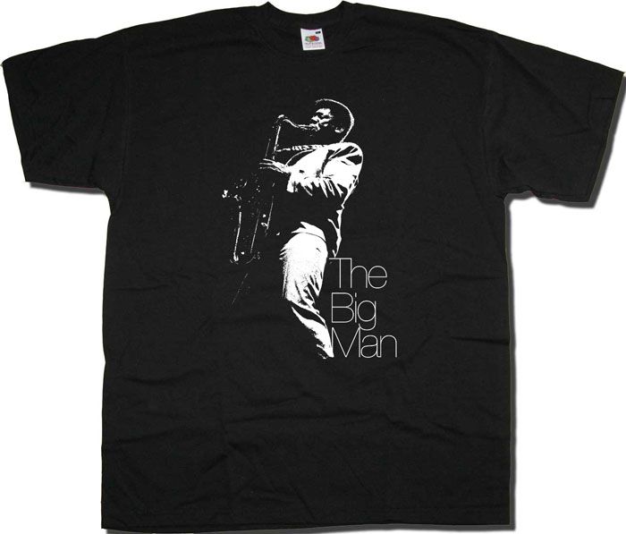 CLARENCE CLEMONS ON STAGE T SHIRT BRUCE SPRINGSTEEN  