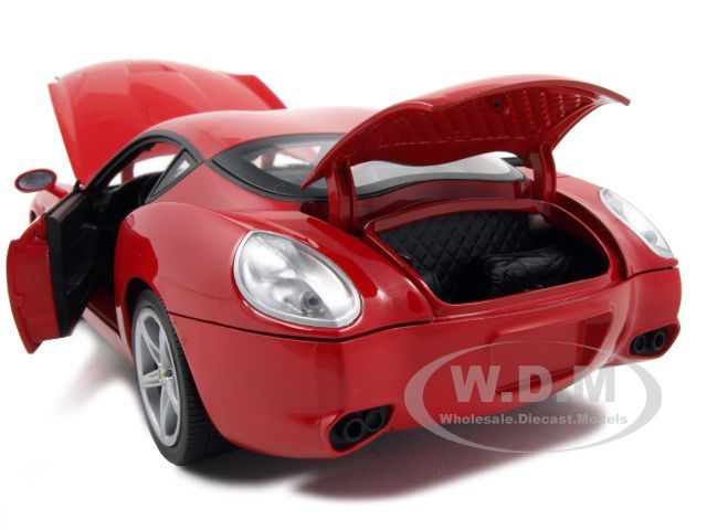 FERRARI 575 GTZ ZAGATO RED 118 DIECAST MODEL CAR  