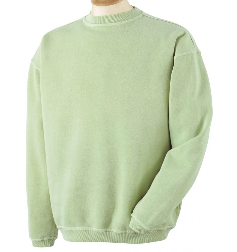   Pigment Pigment Dyed Ringspun Cotton Crewneck Sweatshirt 11561  