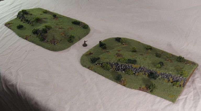 Terrain for Wargames 24 Low Rise/ Ridge for 15mm  