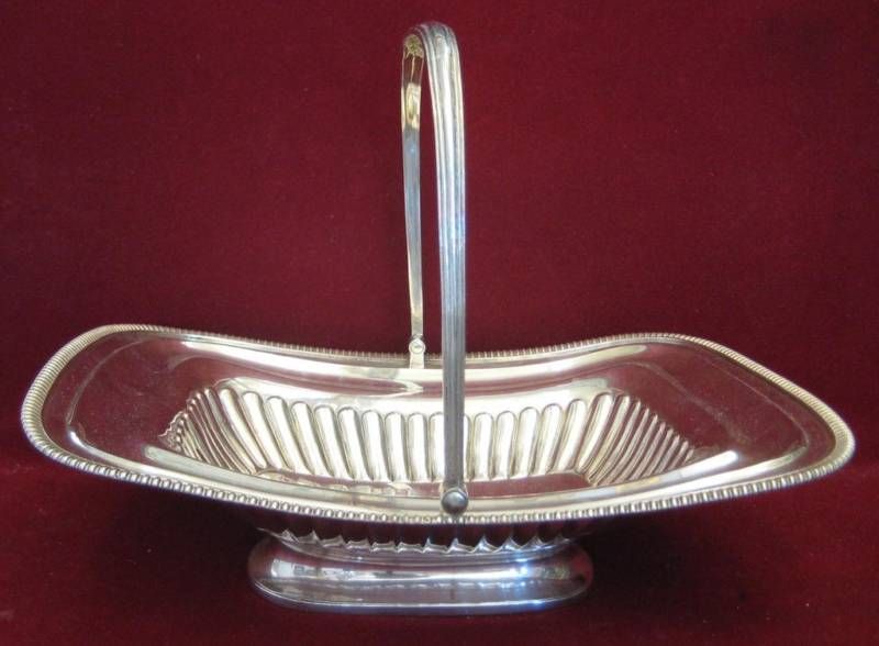 1807 George III English Sterling Basket Robert Hennel  