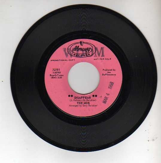 THE MOB I Wish Youd Leave Me Alone b/w 45 PROMO  