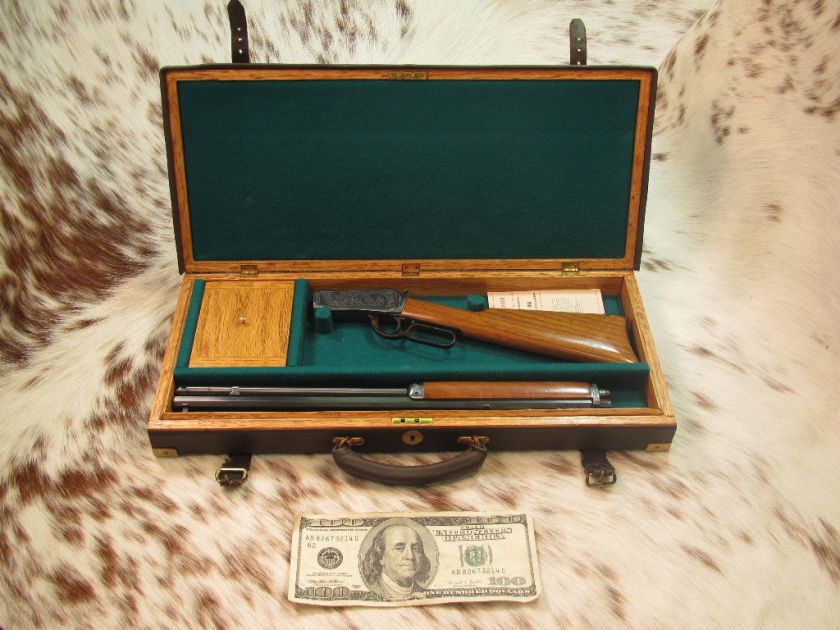 Miniature Engraved 1894 Winchester Takedown Rifle Gun  