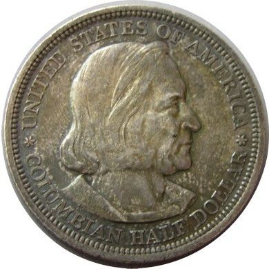 elf Columbian Expo Half Dollar 1893  