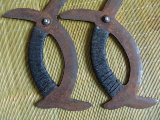   Excellent Weapon Collection Chinese Crescent Hook Strange 19011  