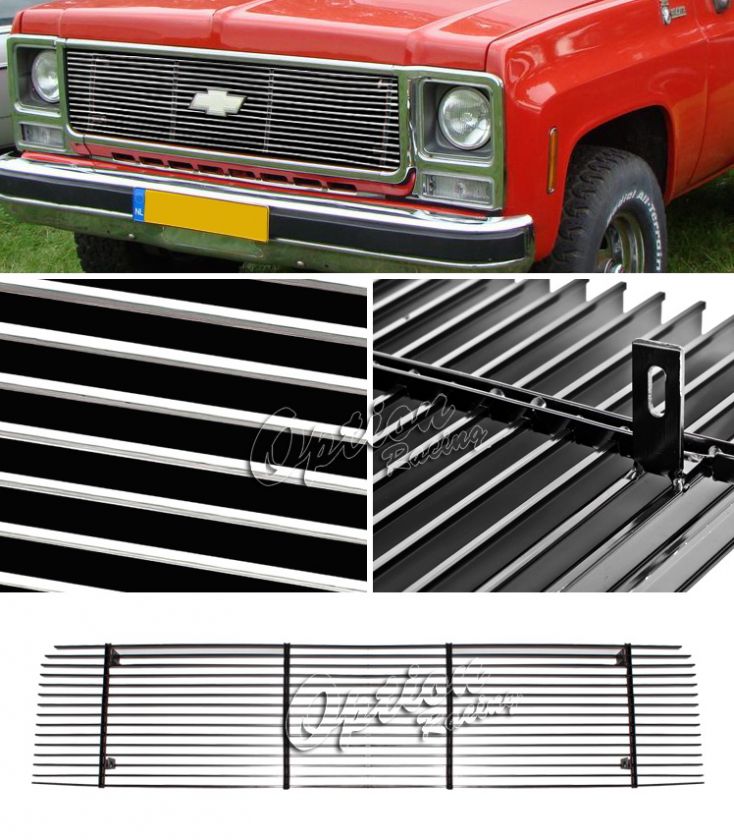   SUBURBAN C/K PICKUP TRUCK CHROME BILLET STYLE FRONT GRILLE KIT  