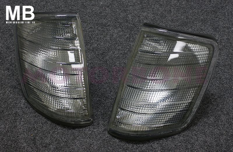 Mercedes Benz W124 89 95 Corner Light Clear Smoke L+R  