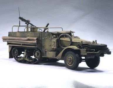 35 Built US Army M21 81mm Mortar Carrier Halftrack  