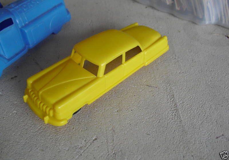 Vintage Plastic WannaToys Yellow Car #W51 RARE  