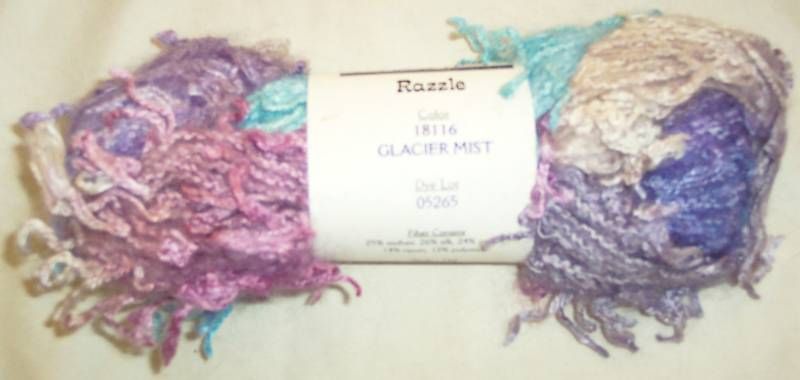 30% off FIESTA Yarns Razzle Mohair/Silk Yarn Glacier  