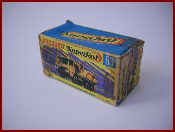 MATCHBOX Superfast 63 DODGE CRANE TRUCK from JAPAN  