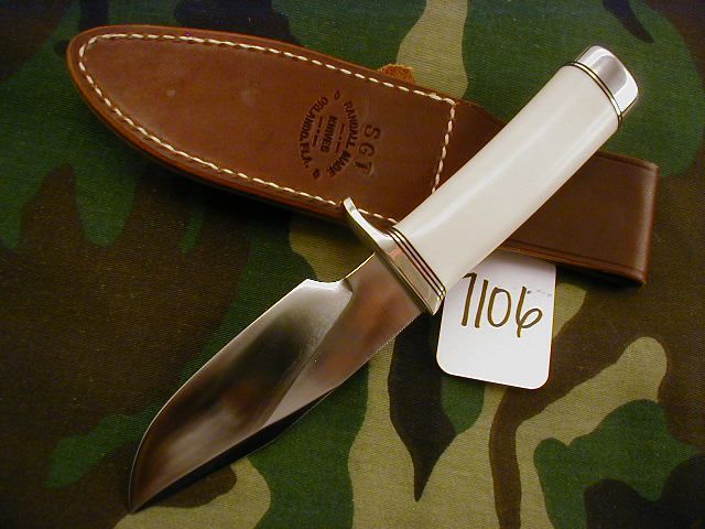 RANDALL KNIFE KNIVES SERGEANTS NEW 2011,SS,NSSHS #7106  