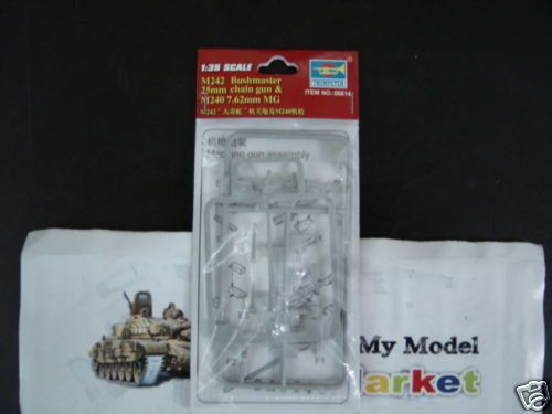 Trumpeter 1/35 06614 M242 Bushmaster 25mm chain gun & M  