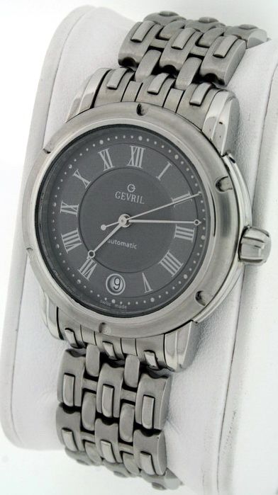 Gevril First Generation, Auto. NEW Stainless 38mm watch  