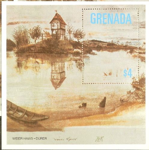 GRENADA Durer paintings S/S MNH (3180)  