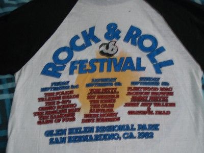 Vintage US Festival concert shirt size M Grateful Dead  