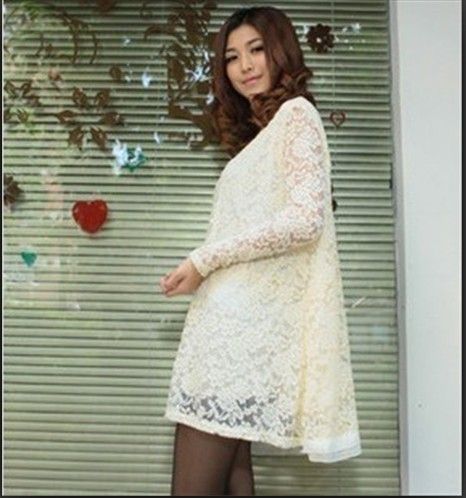   lace large dress ladies casual wear party evening dress 903  