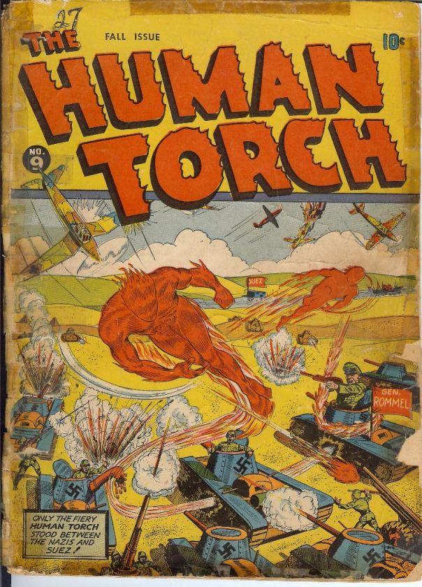 HUMAN TORCH 2(#1) thru 38 Golden Age Timely all issues  