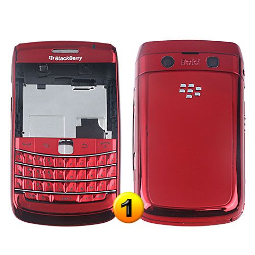 Full CHROME Housing for Blackberry BOLD 9700 9780  