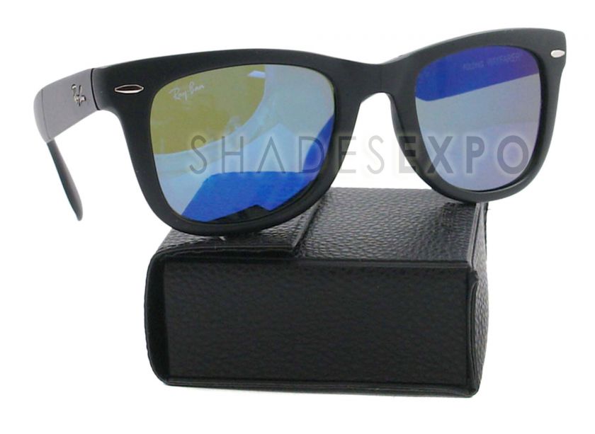 NEW Ray Ban Sunglasses RB 4105 BLACK 601/S 68 50MM RB4105 AUTH  