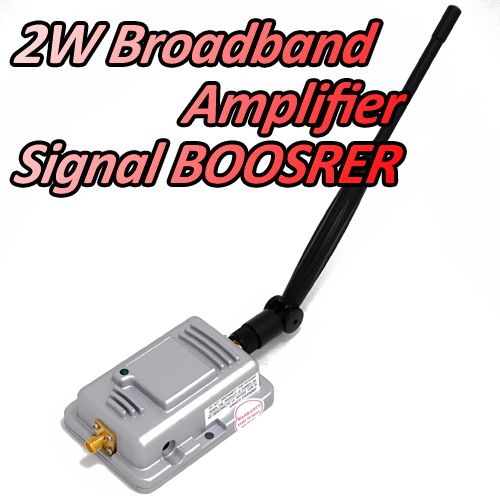 2W High Power WiFi Wireless Broadband Signal Booster Amplifier for 