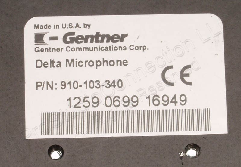 Gentner ClearOne Delta Microphone Triple Condenser 360° Conferencing 