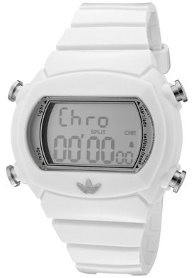   Watch ADH6123 Womens Multi Function Silver Digital Dial White  