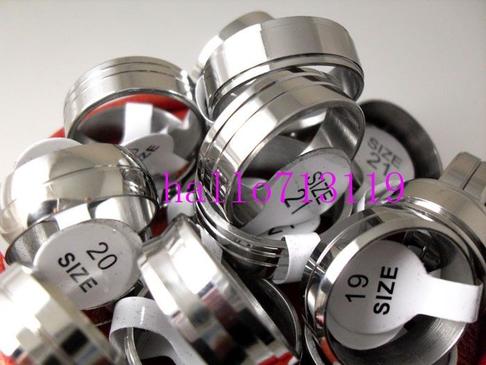 wholesale 25pcs nice stainless steel rings  