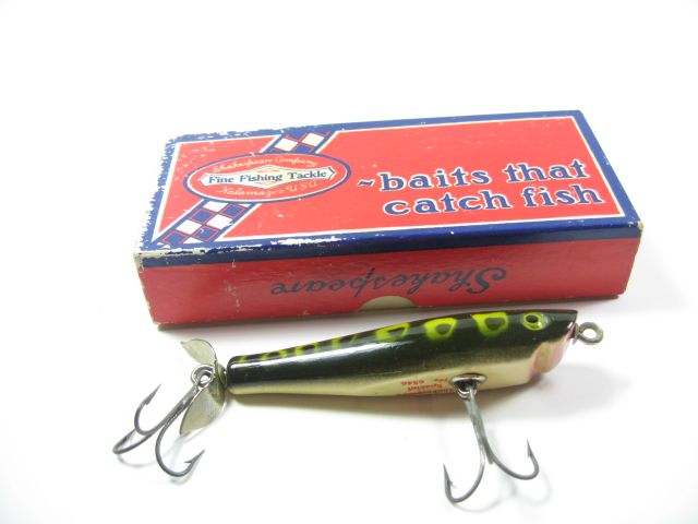 VINTAGE SHAKESPEARE SPECIAL FROG FISHING LURE IN BOX  