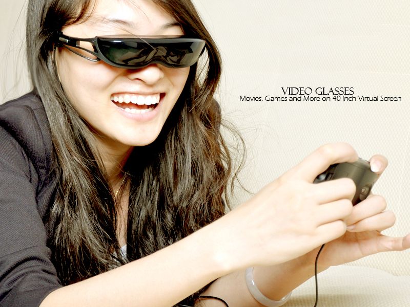 Multimedia Video Glasses   Movies, Games and More  