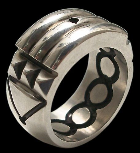 925 STERLING SILVER ATLANTIS RING TALISMAN ATLANTE  