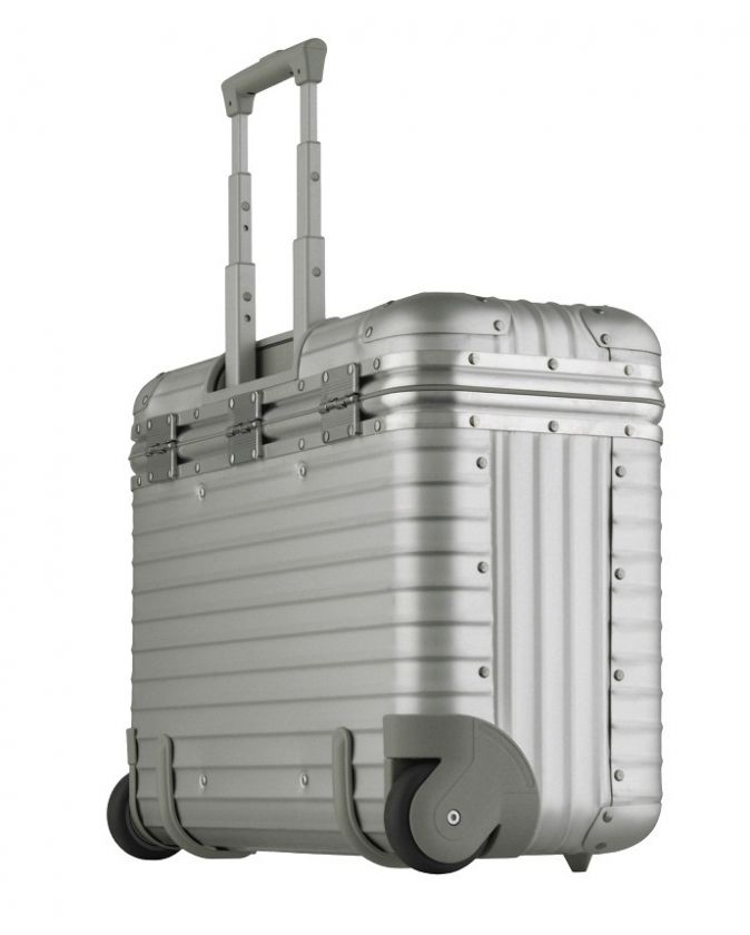   New RIMOWA Topas Aluminum 19 Pilot Trolley 928.50 Luggage MSRP $880