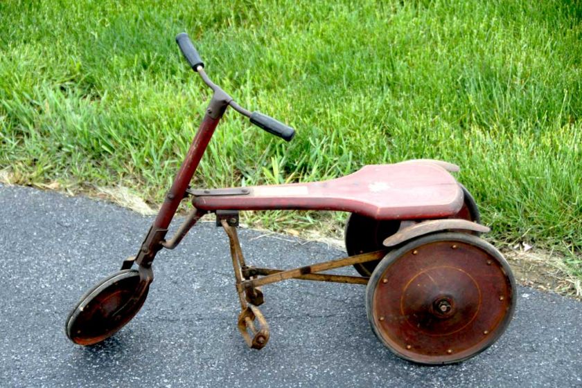 antique CHILD TRICYCLE flivver BICYCLE stevens point wi  