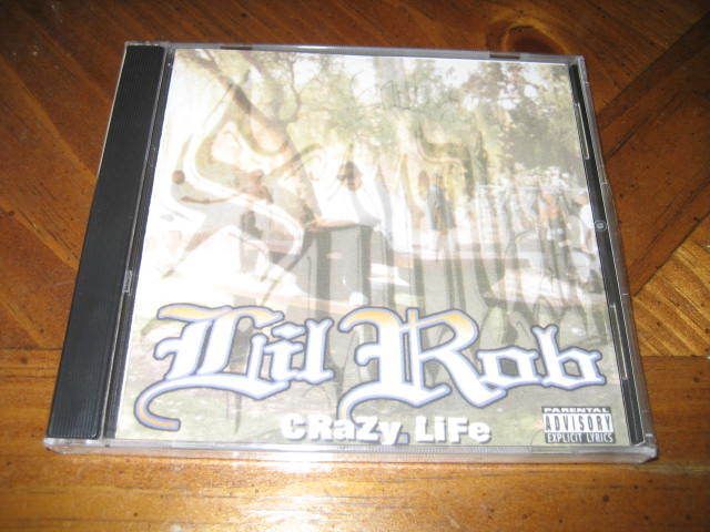   CD Lil Rob   Crazy Life   west coast 1997 rare 739818334723  