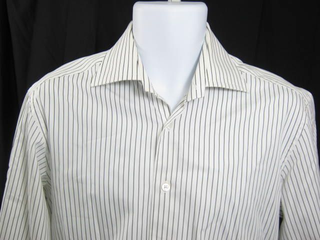  Button Down Shirt Sz 15. This top features long sleeves with button 