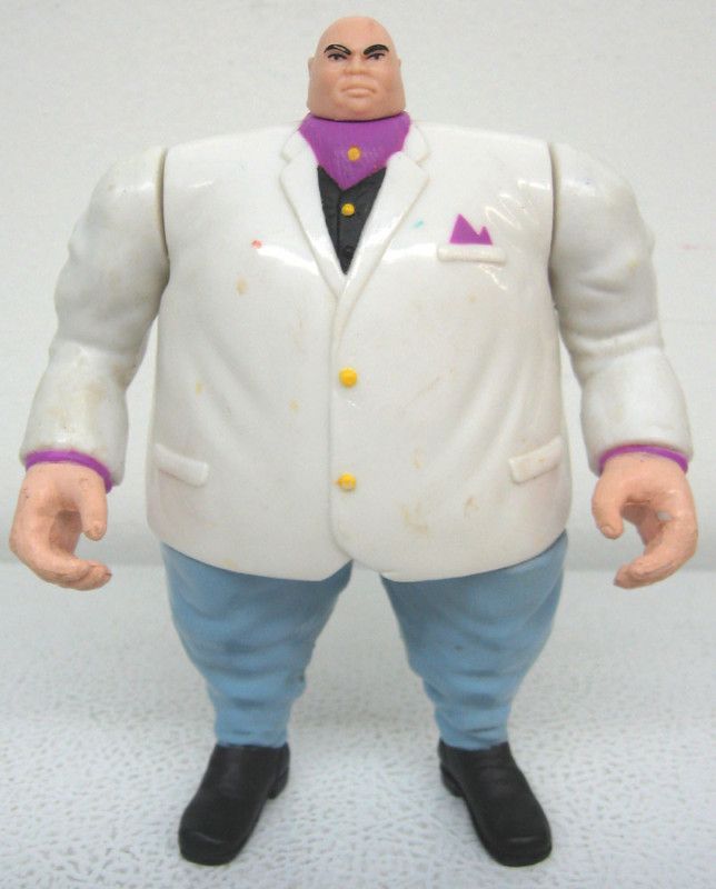 1994 Marvel Toy Biz 6 Spider Man Animated Kingpin  