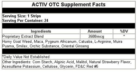 Activ Otc Strips (24 Pack),   