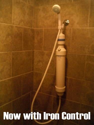 Portable SHOWER Water Softener NOW WITH IRON CONTROL  