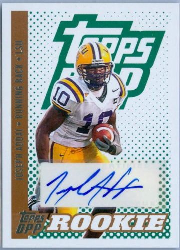 JOSEPH ADDAI 2006 06 TOPPS DPP RC ROOKIE AUTO SP/199  