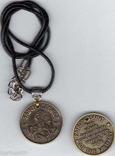 Saint George  Patron Saint of MILITARY MEDAL  