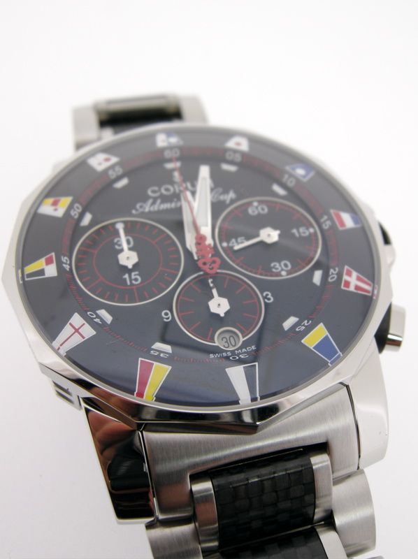 Corum Admirals Cup Regatta Limited Carbon Second  