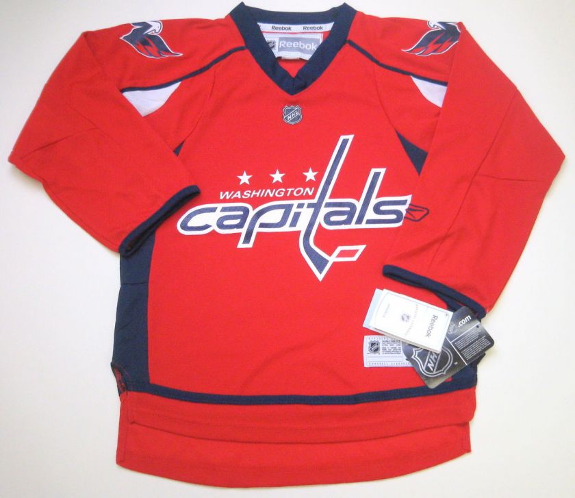 Washington Capitals Youth Jersey S/M Rep Red New Hockey  