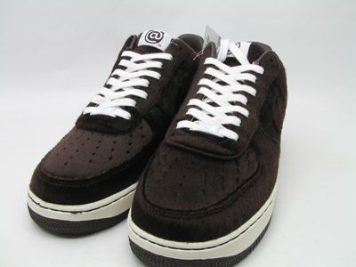 DS NIKE AIR FORCE 1 LOW PRM TZ BEARBRICK MEDICOM 10 ANNIVERSARY CINDER 