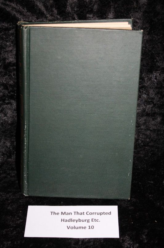 1917 Man That Corrupted Hadleyburg Mark Twain Vol. 10  